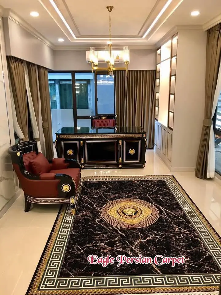 พรมเปอร์เซีย ในบ้านลูกค้า Eagle Persian Carpet