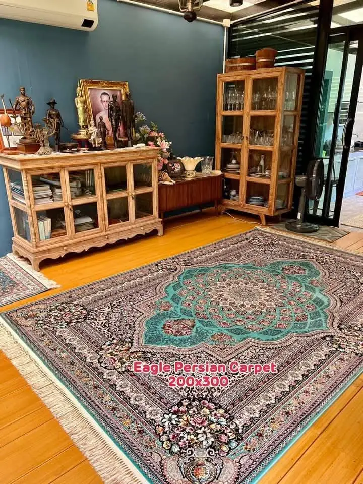 พรมเปอร์เซีย ขนาด 200 × 300 ซม. ในบ้านลูกค้า Eagle Persian Carpet