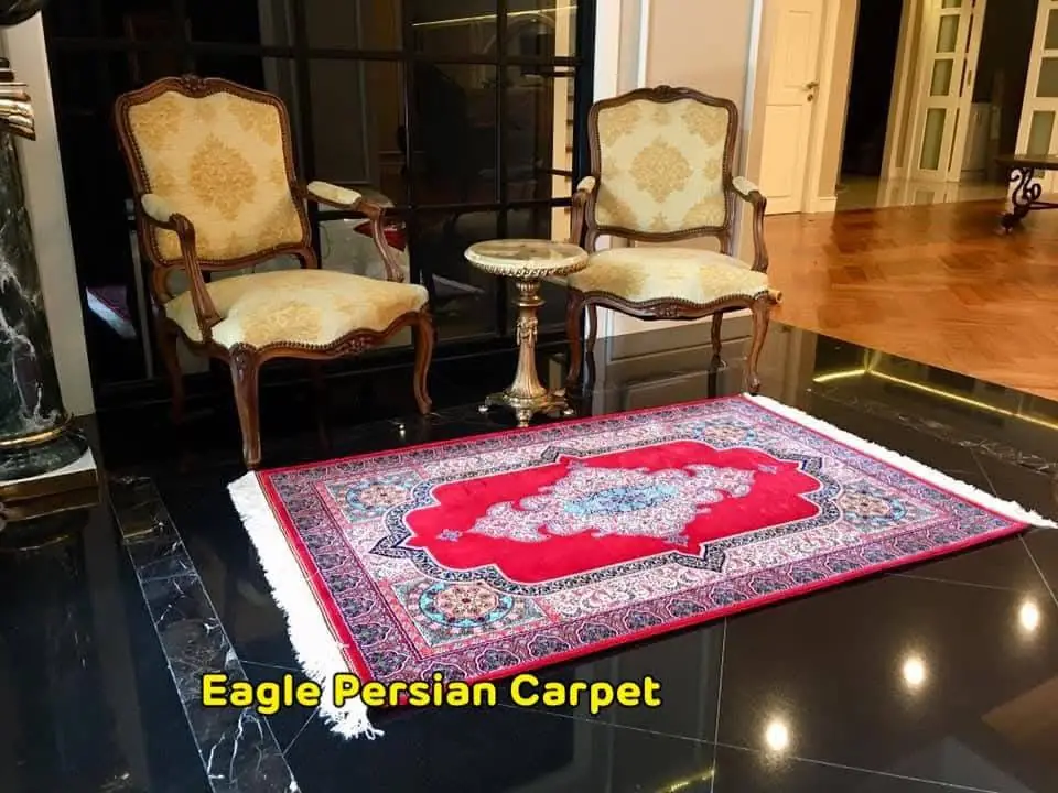 พรมเปอร์เซีย ในบ้านลูกค้า Eagle Persian Carpet
